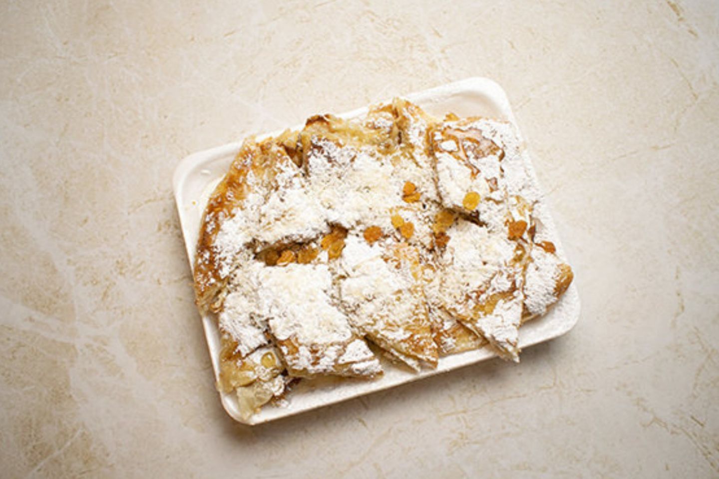 Feteer With Cream And Honey - Medium