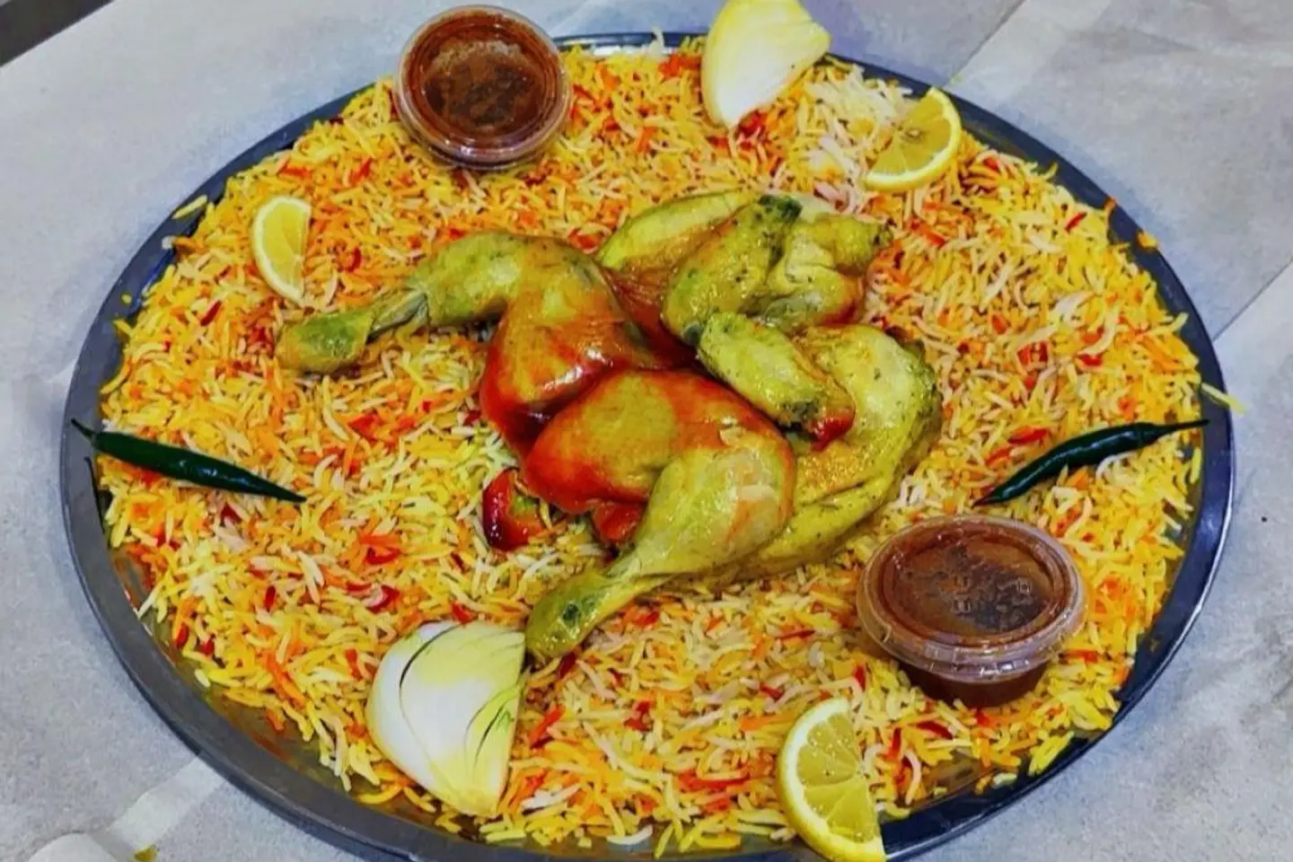 دجاج مندي - نص