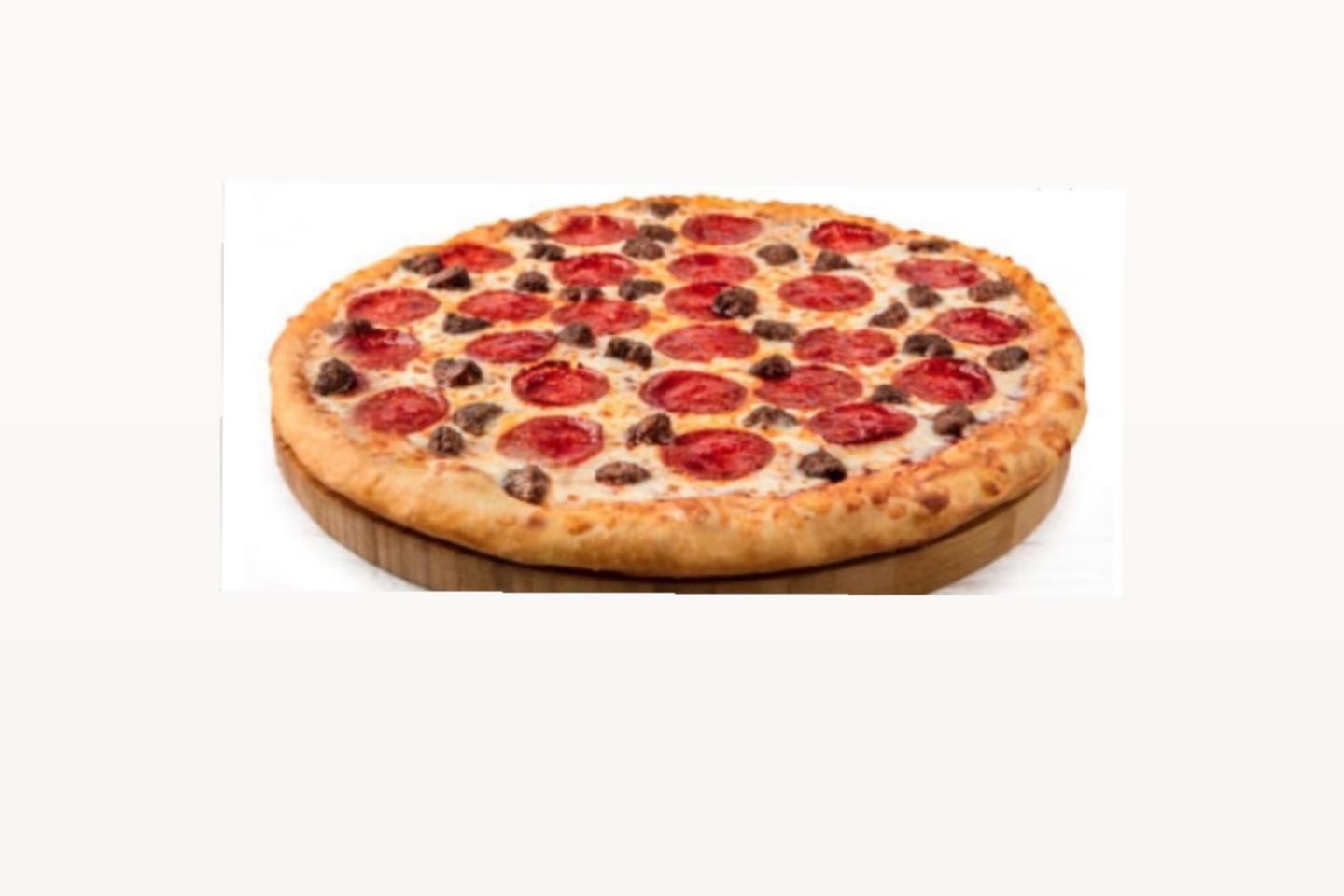 Pepperoni Pizza With Meat Kebab Pieces - Large