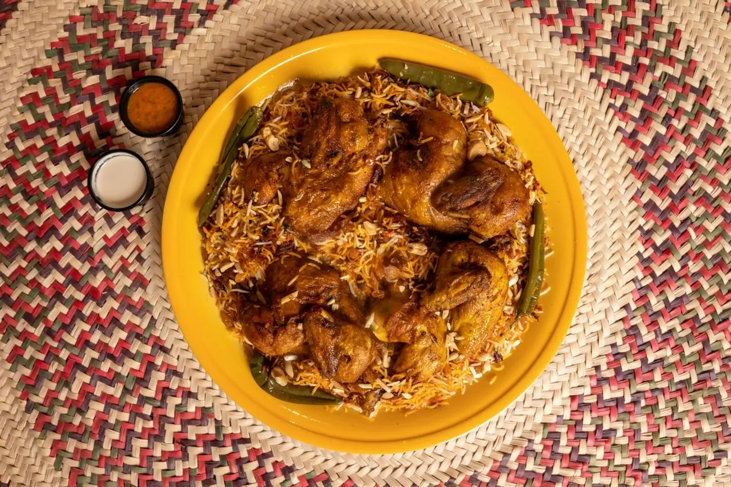 مجبوس دجاج كويتي - نص حبة دجاج مع الرز