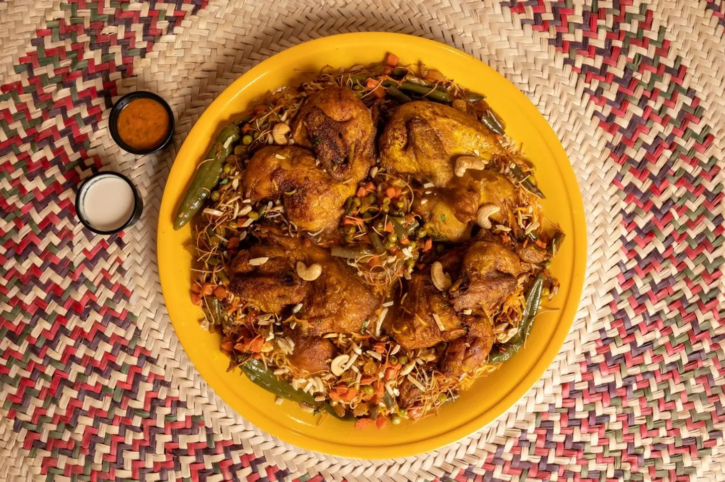 غوزي دجاج عراقي - نص حبة دجاج مع الرز