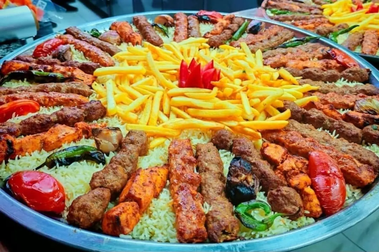 مشكل زوايا حلب مع الارز - صغير