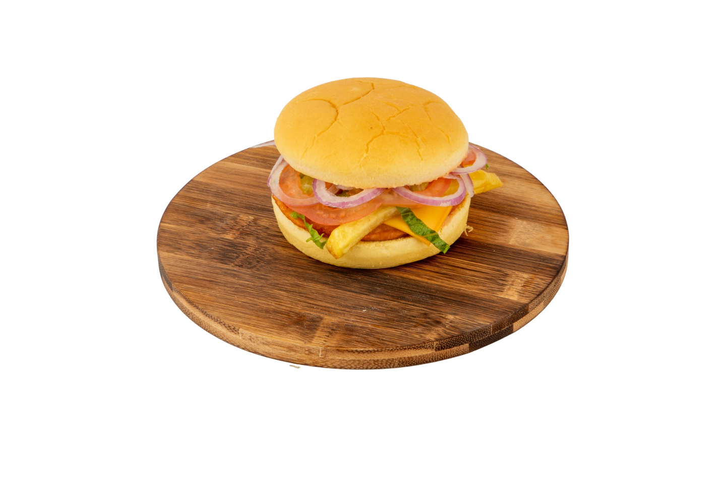 برجر دجاج - تشيز