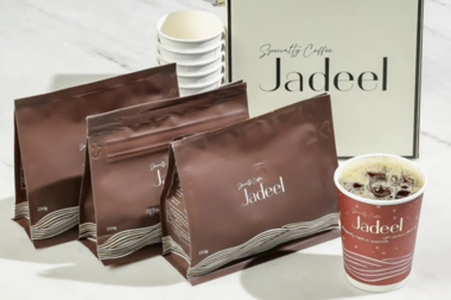 قهوة محمصة مائتان وخمسون جرام - قهوة بليند لارج