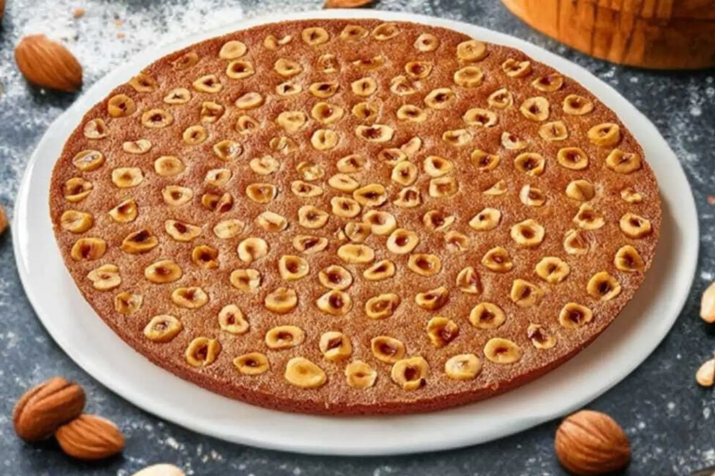 بسبوسة بندق - ربع كيلو