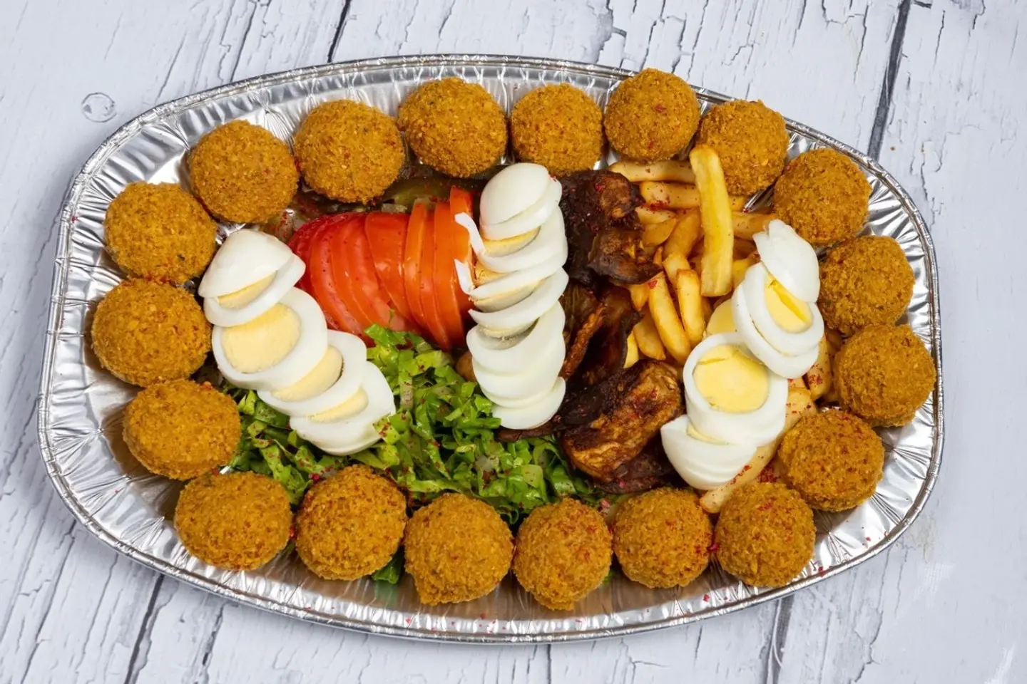صحن فلافل مشكل - صغير