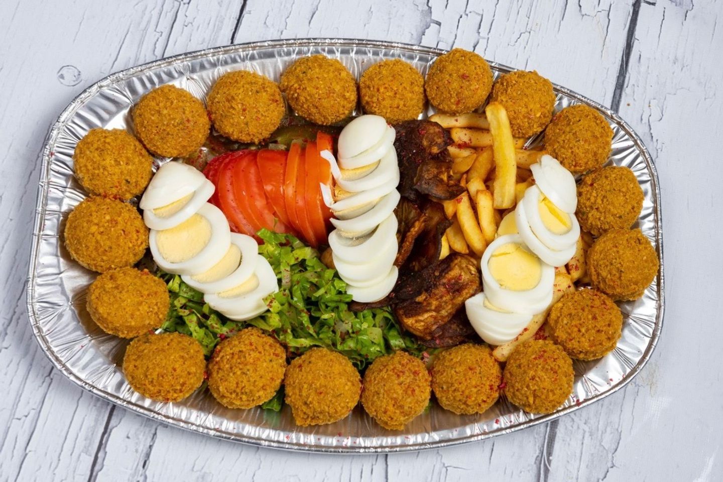 صحن فلافل مشكل - صغير