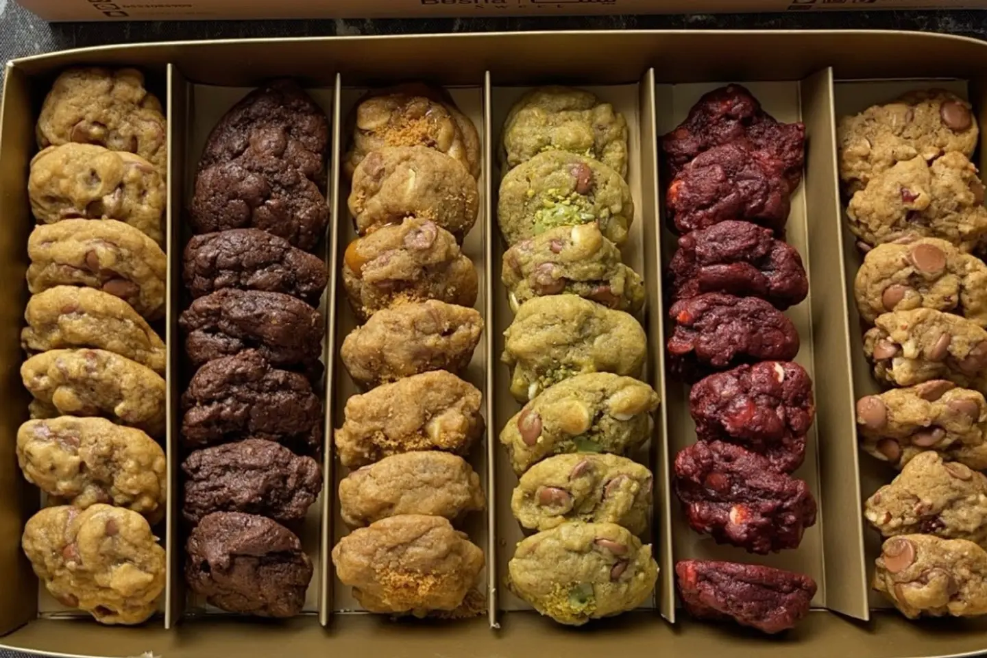 Mixed Mini Cookie Box - 30 Pieces