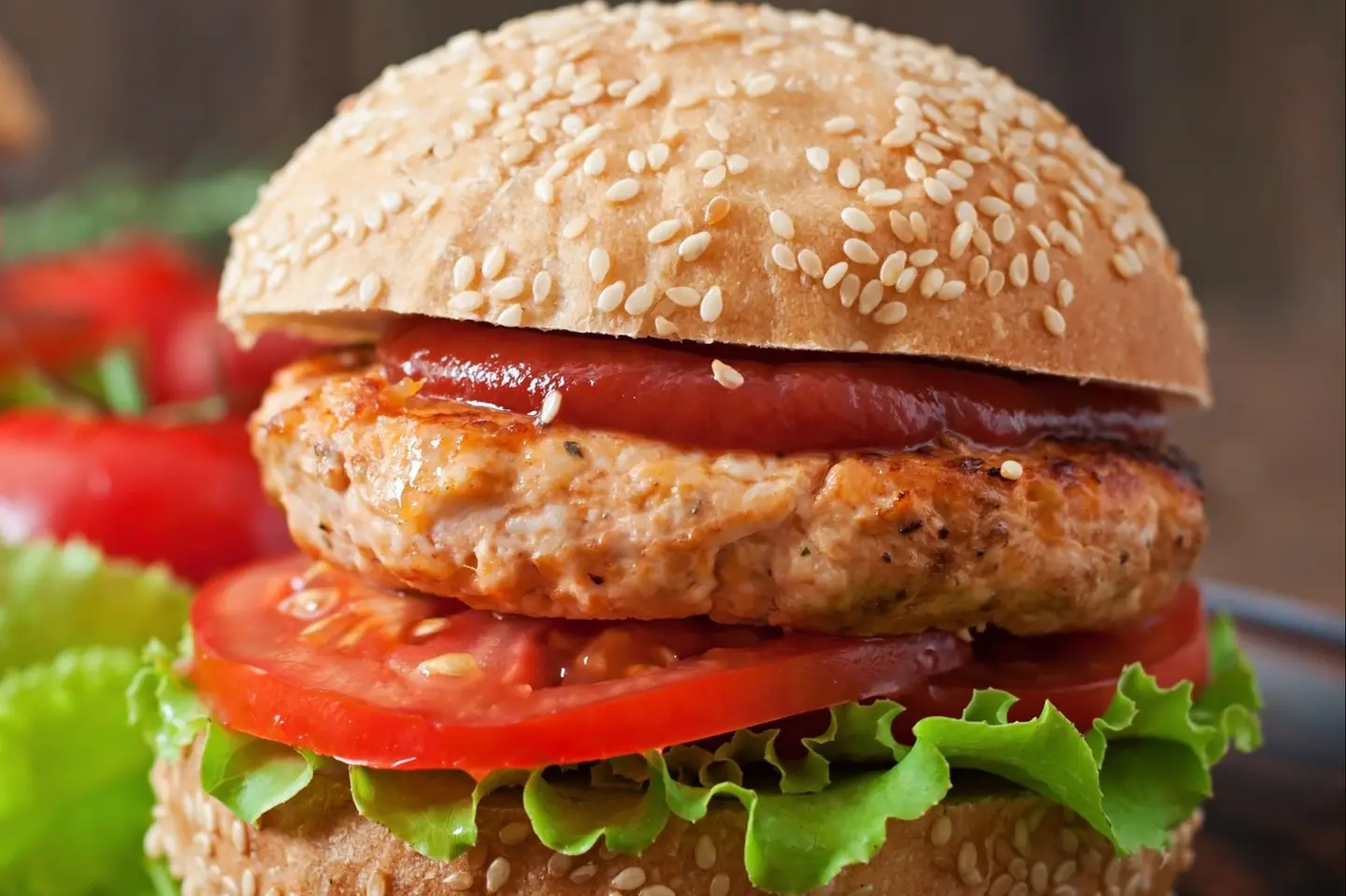 Chicken Burger - Normal With Cheese