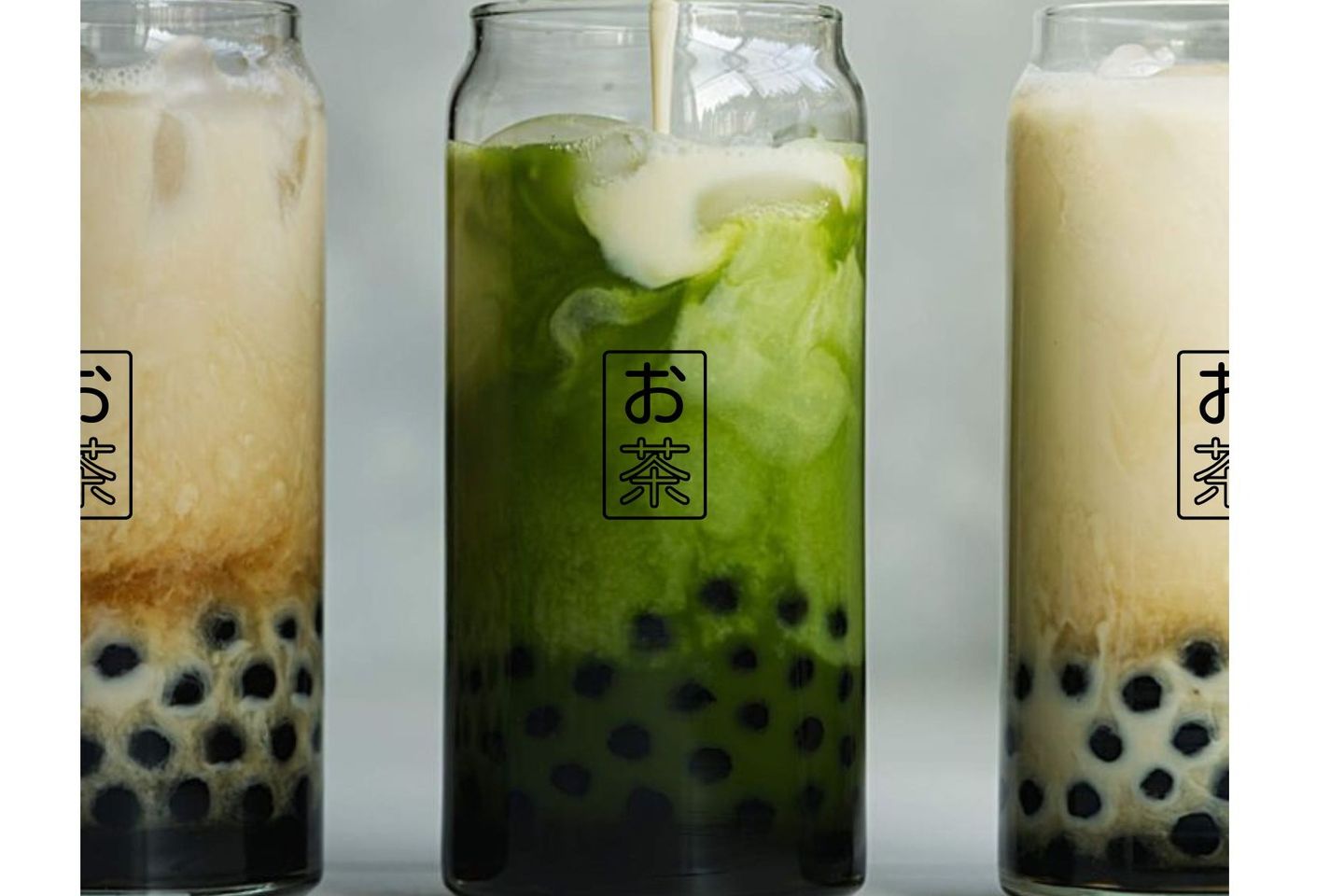 Boba Match Latte - Small