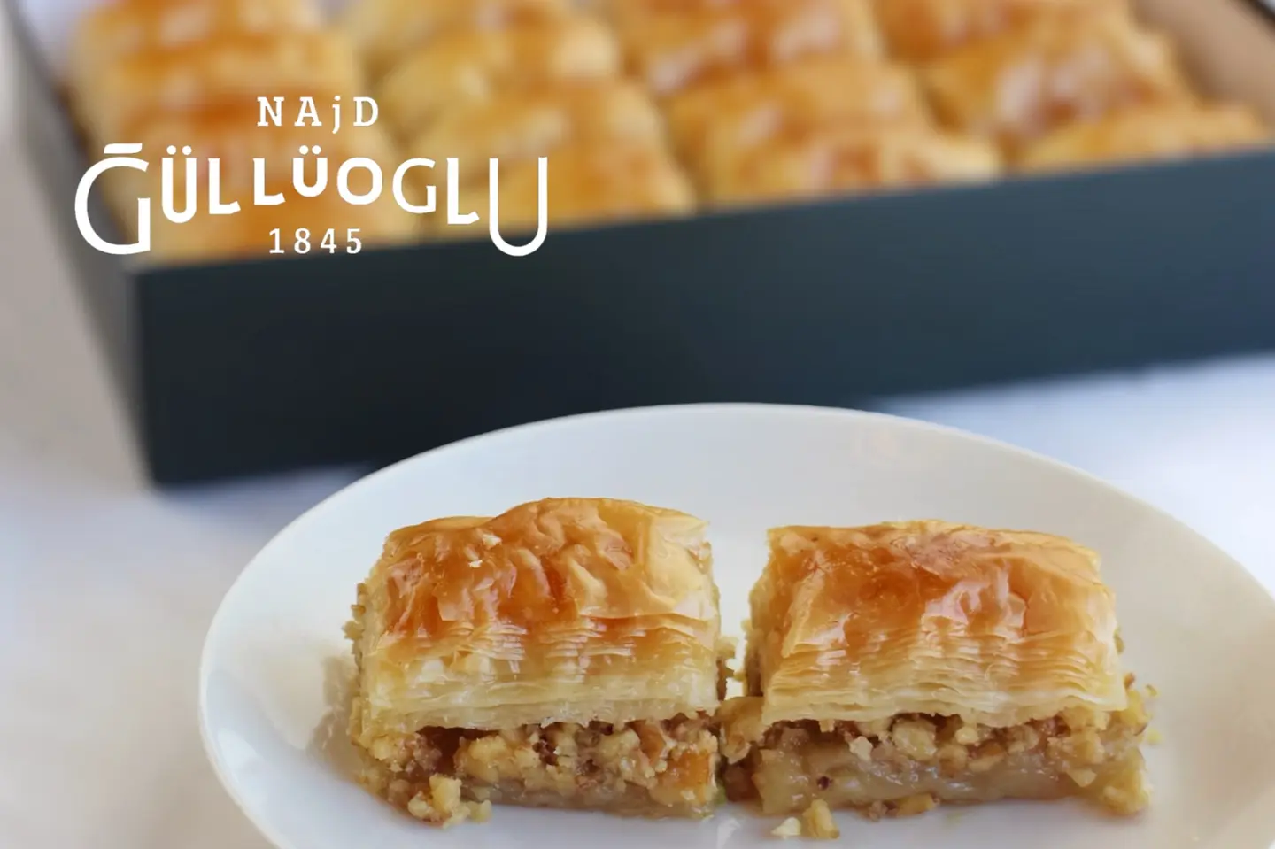 بقلاوة كلاسيكية بالجوز - ربع كيلو