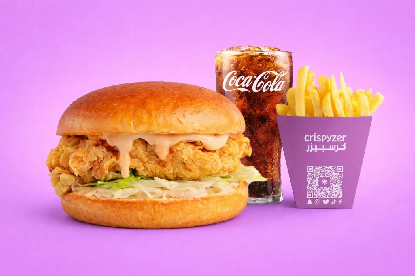 برجر كرسبيزر - ساندوتش