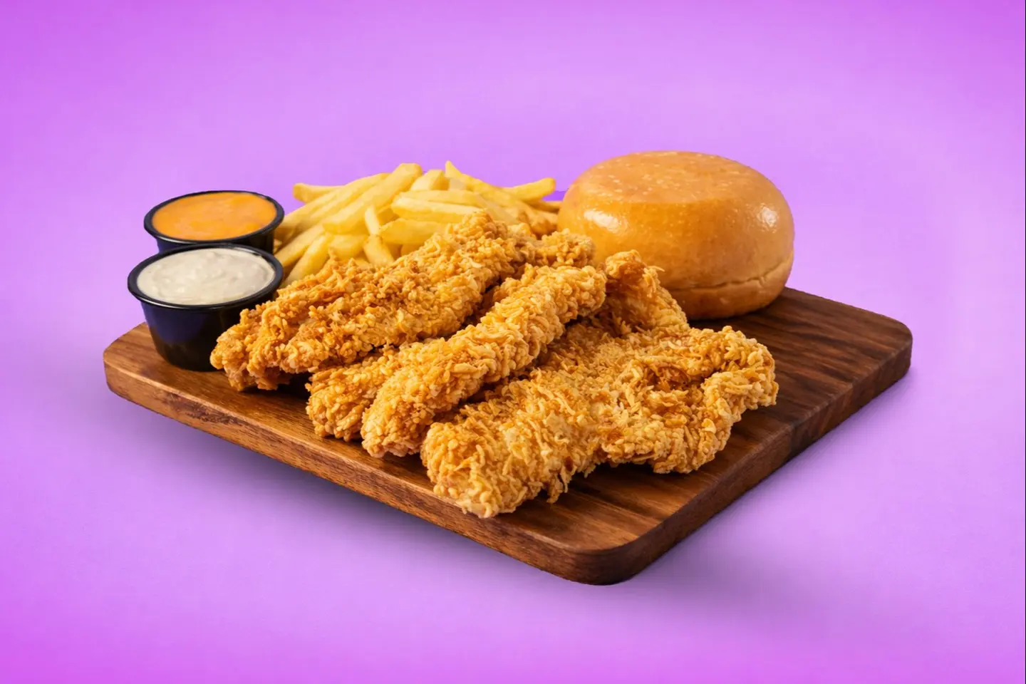 فيلية دجاج حار - وجبه