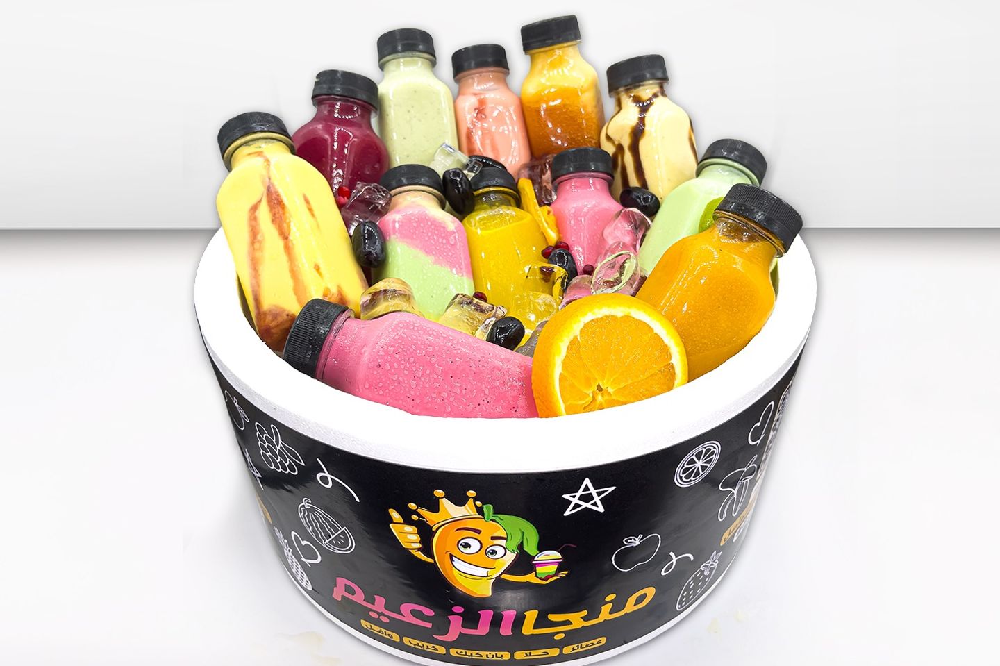 Al Zaeem Mixtures Box - Mixtures Box  14 Pieces 250 Ml
