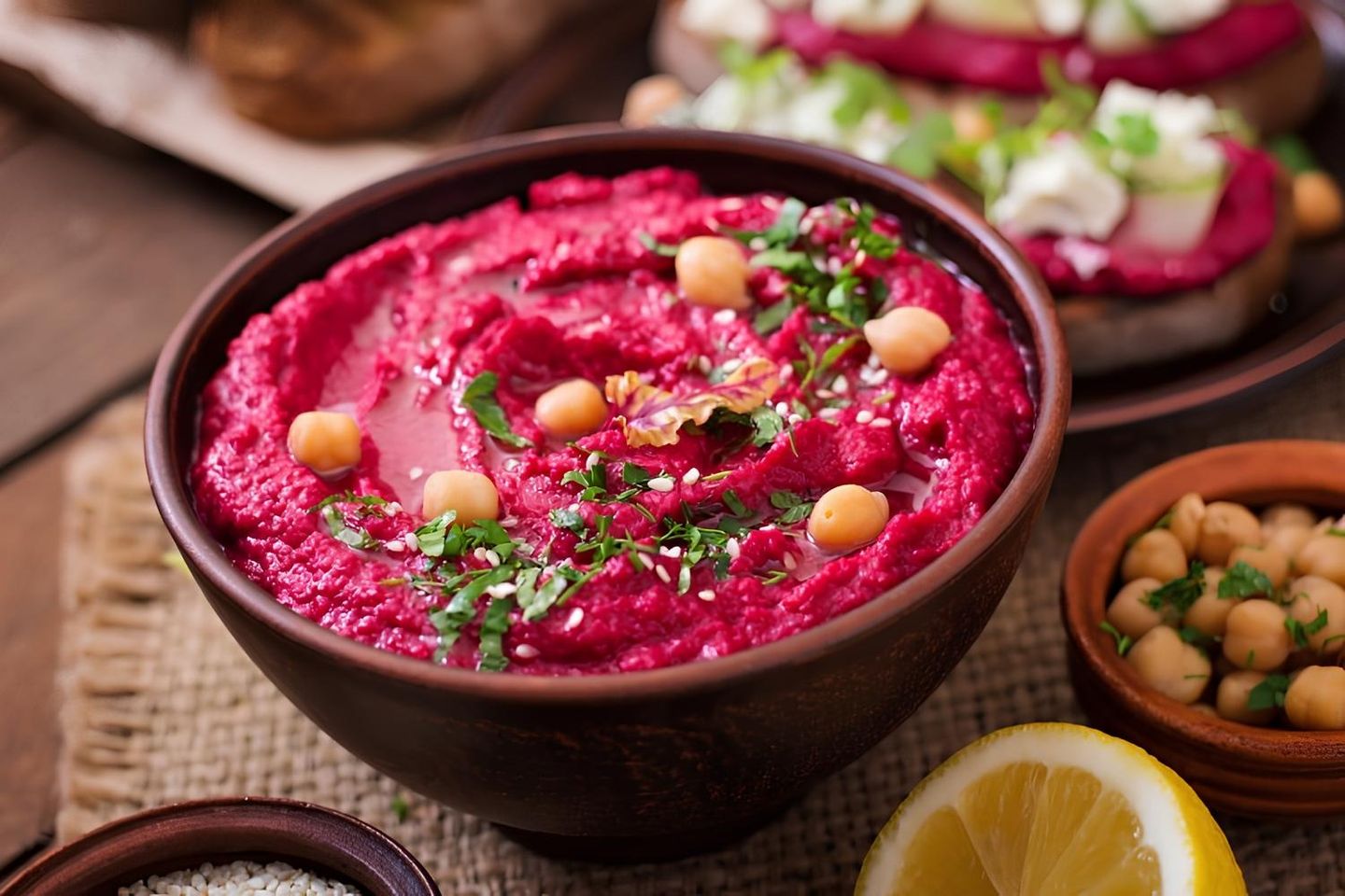 Beetroot Hummus - Small