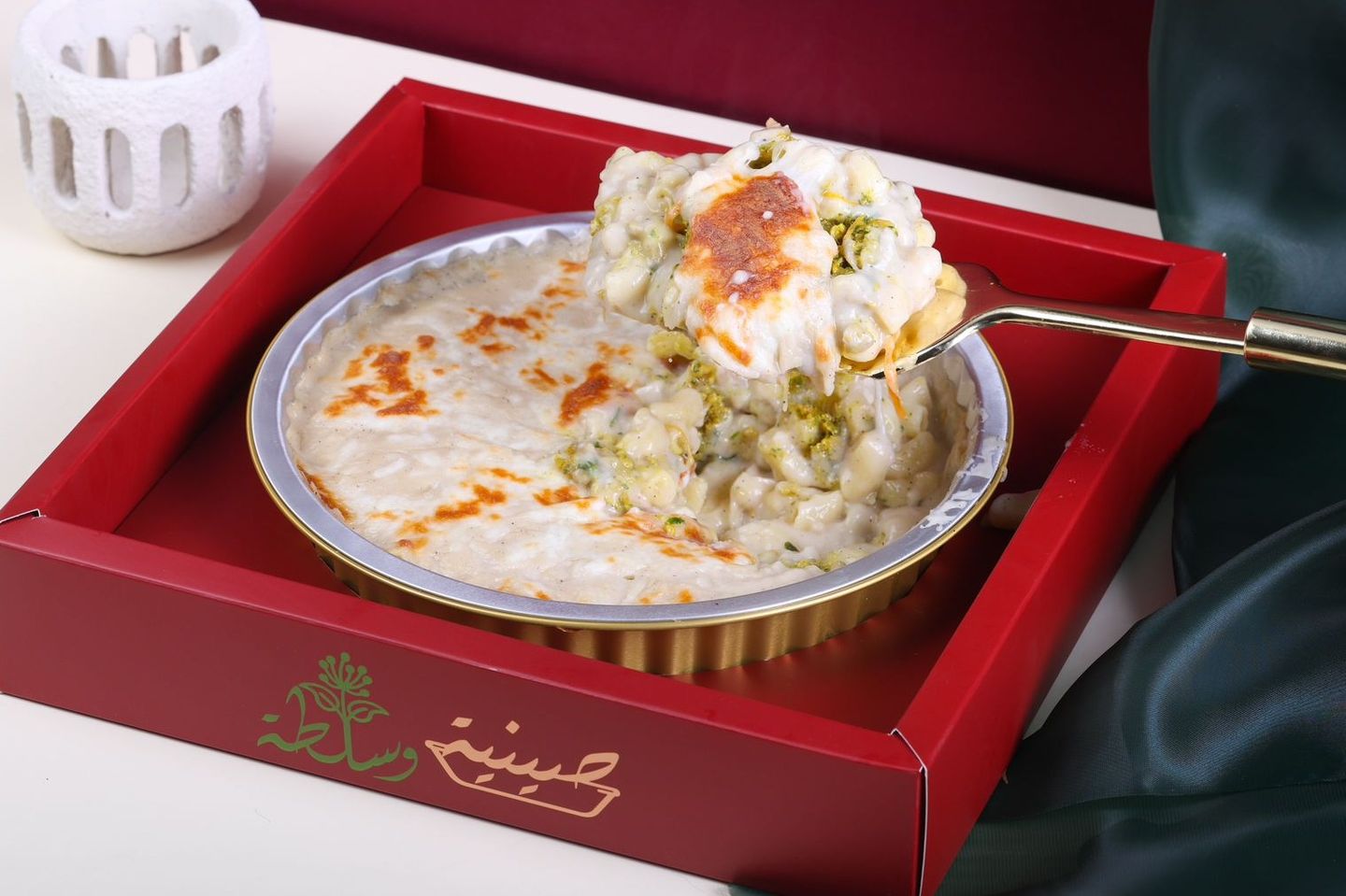 بشاميل - مكرونه بشاميل متوسط