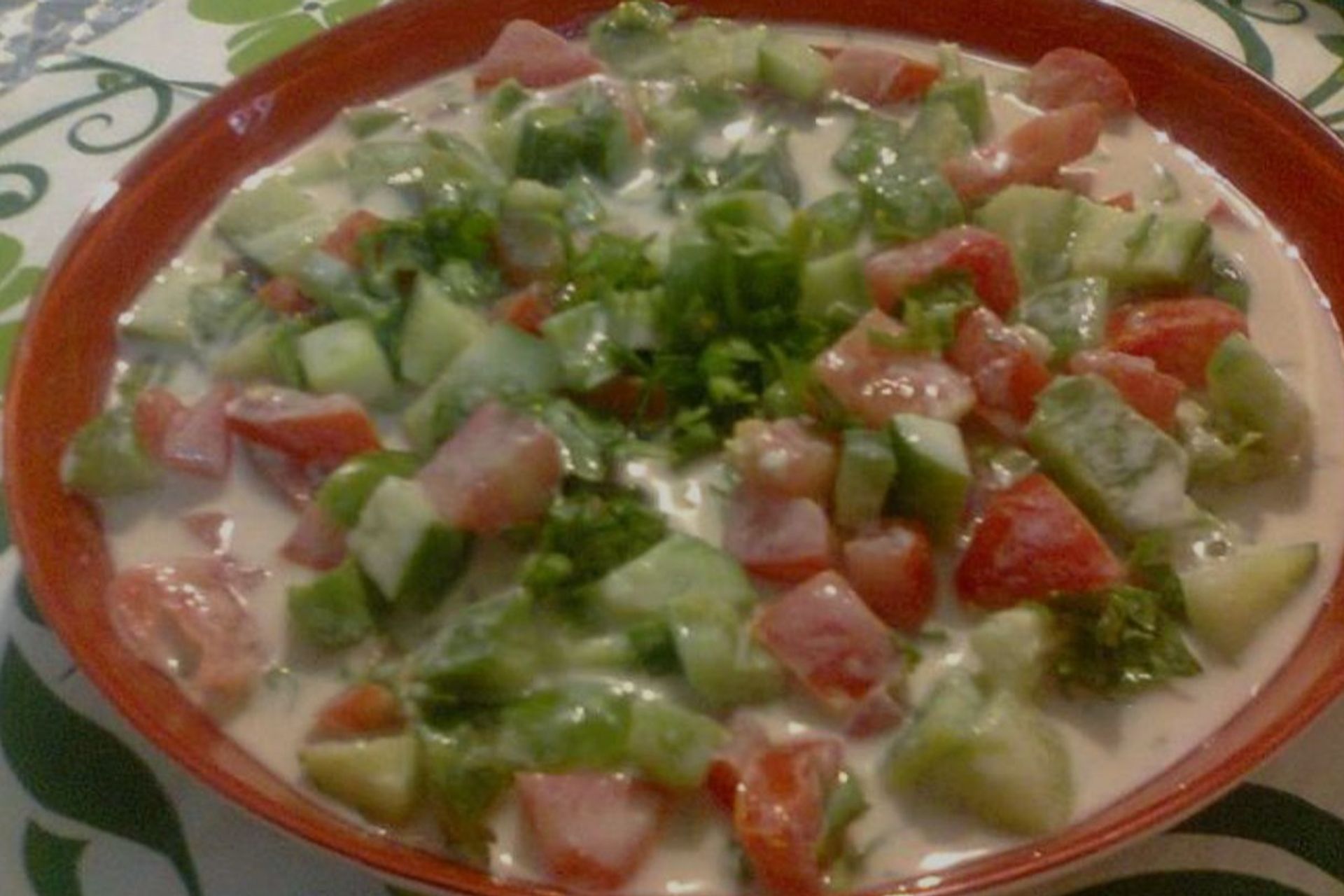سلطة بالطحينة - صغير
