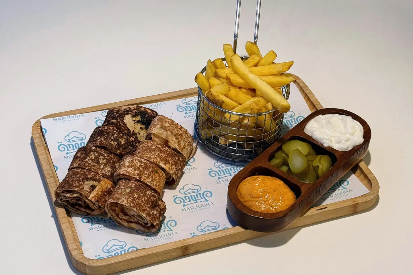 Shawarma Arabic Plate - Beef Arabic Single