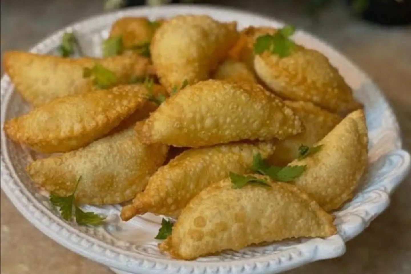 سمبوسة خضار مقلية - 12 قطعة