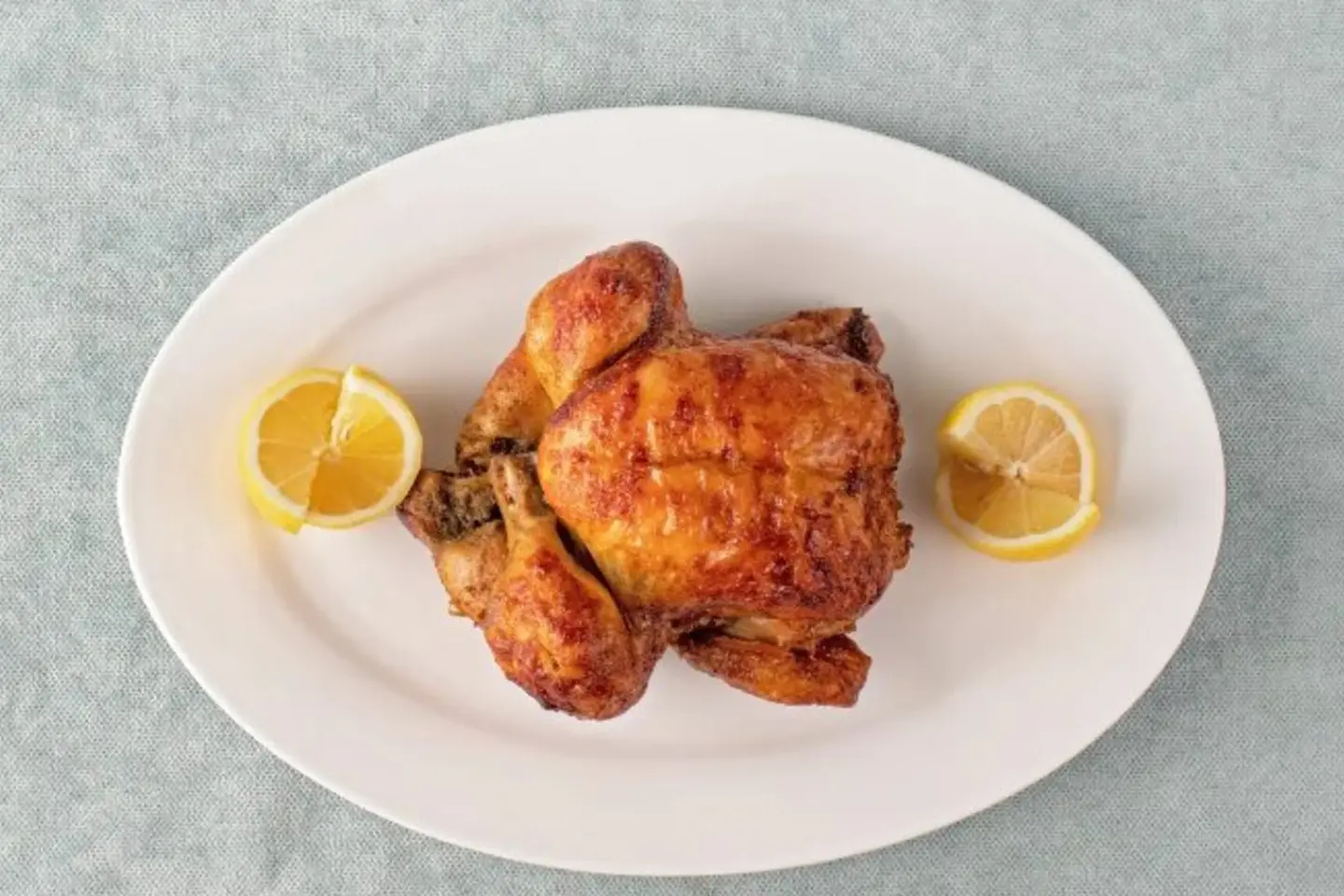 دجاج شواية بدون رز - نصف دجاجة