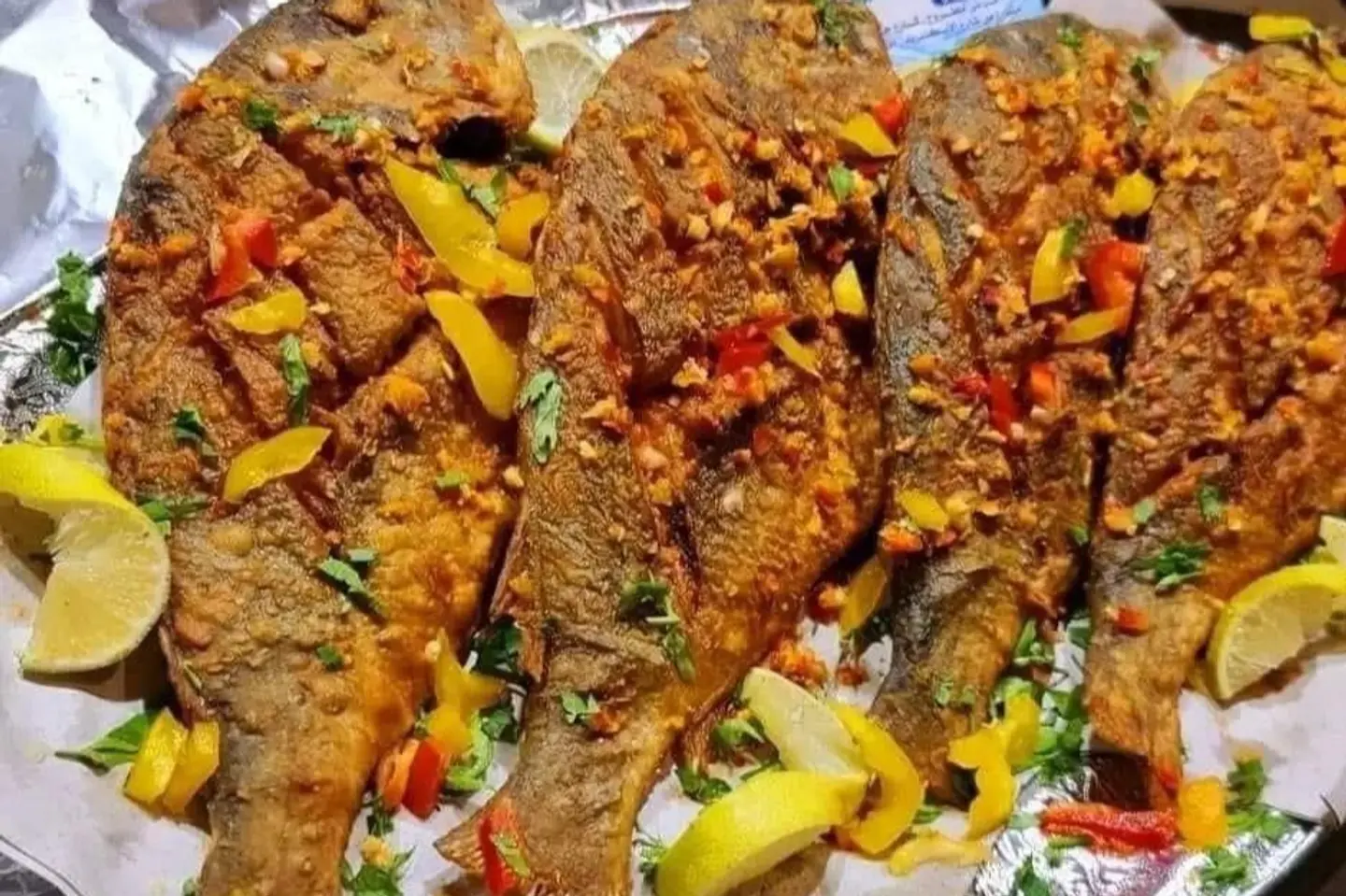 بلطي مقلي - نصف كيلو بلطي مقلي