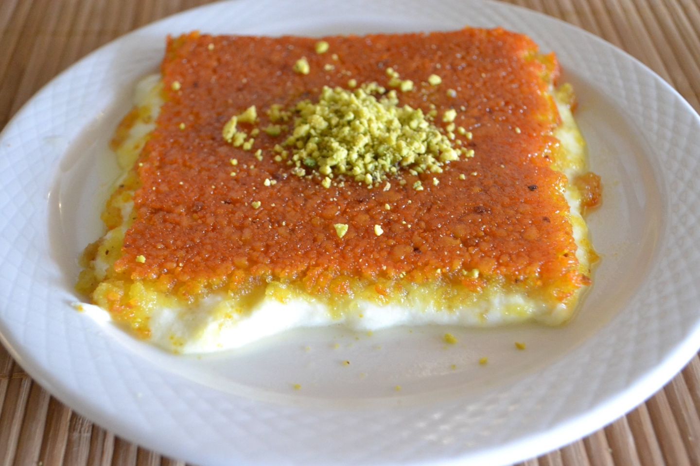 كنافة قشطة - نصف كيلو كنافة قشطة