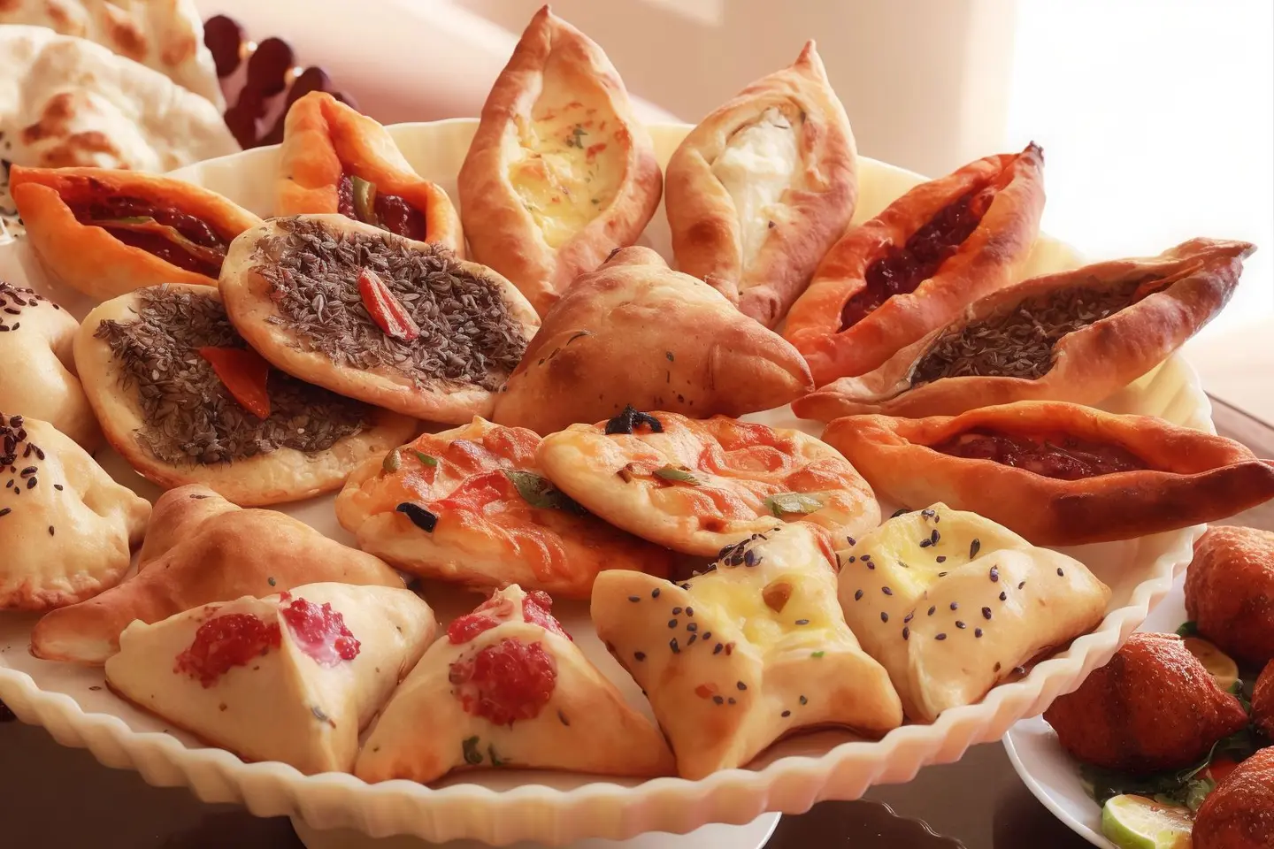 Saj Pastries Dish - Medium