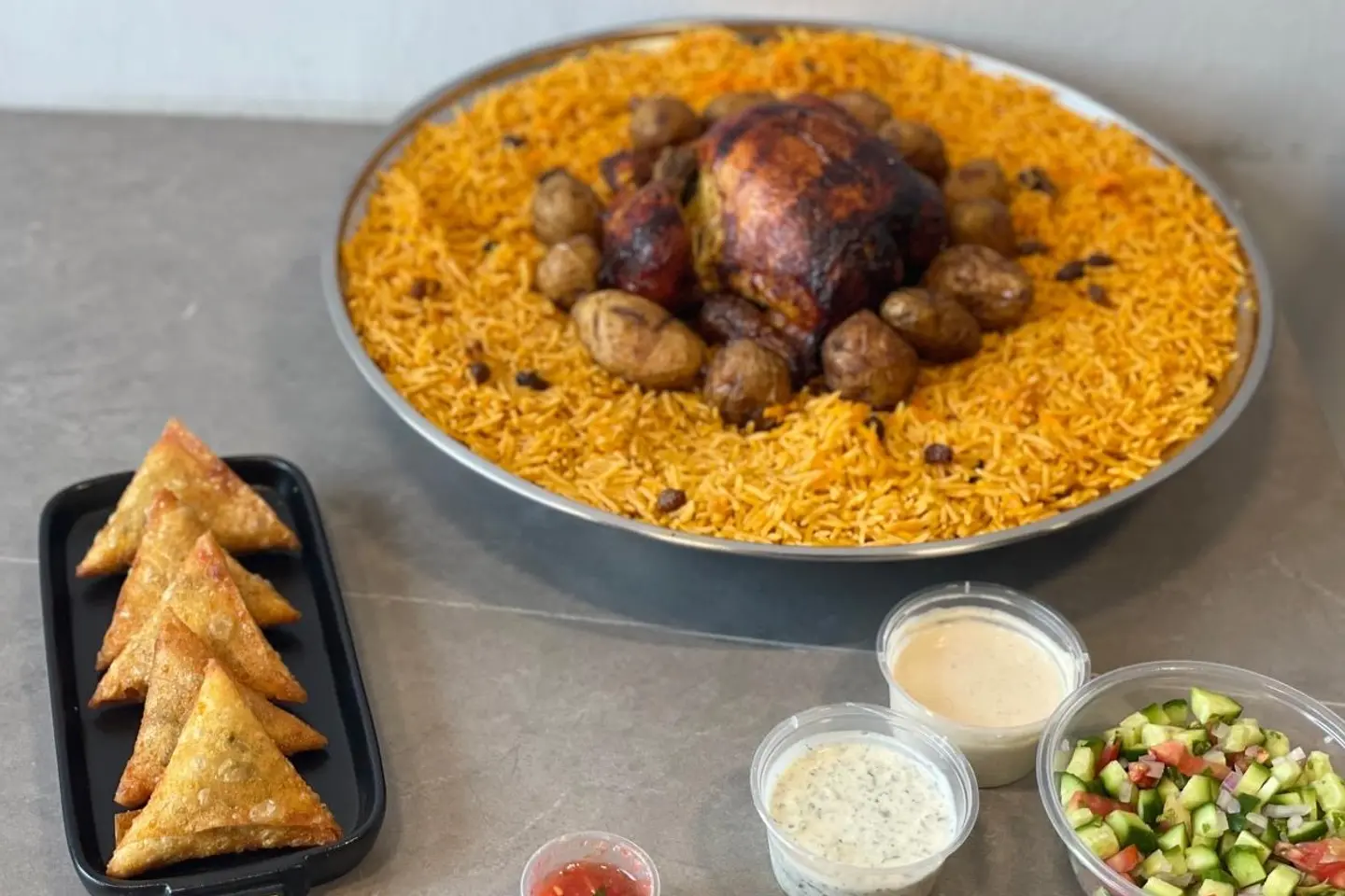 شواية مبخر - نص حبة دجاج