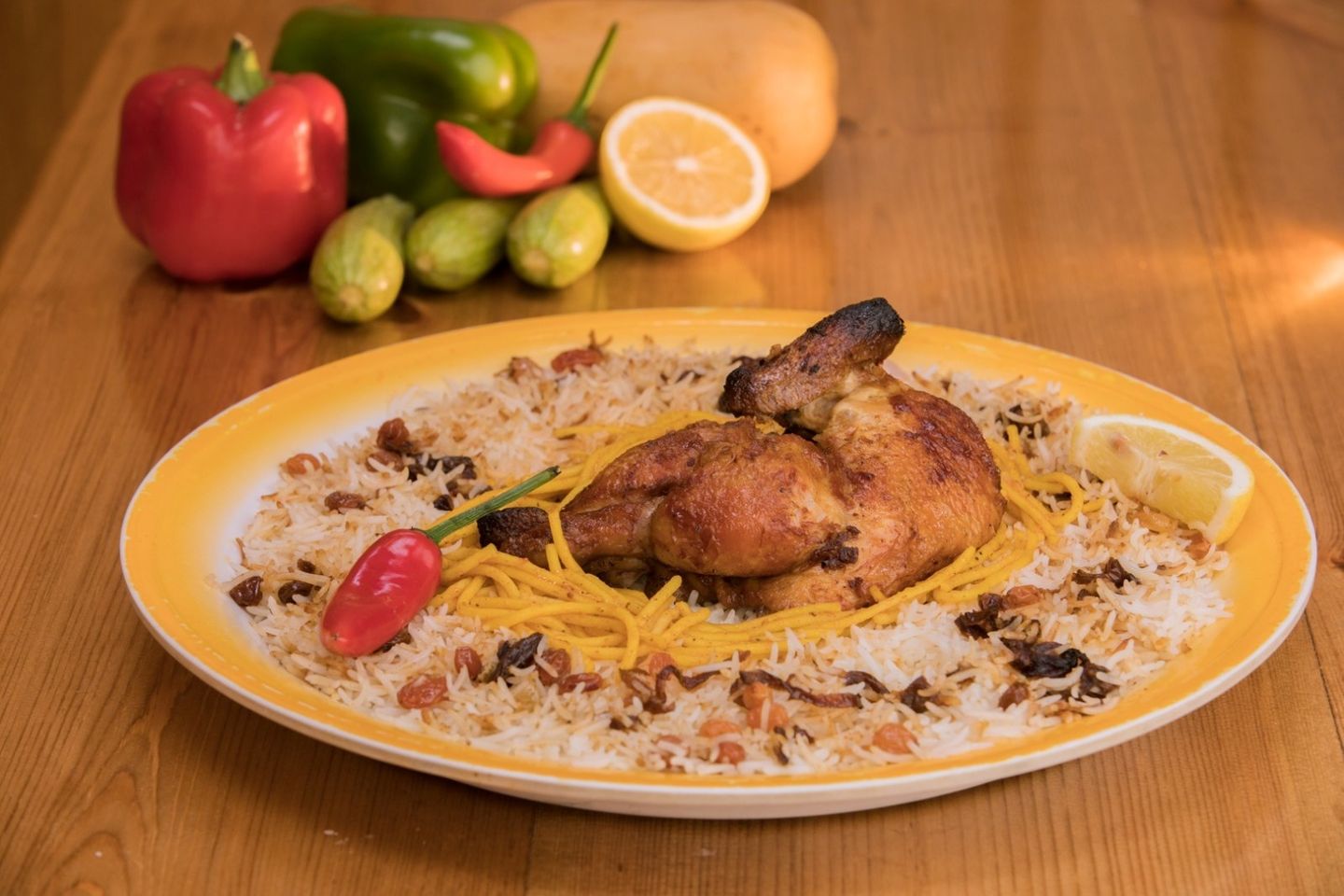 دجاج شواية - نص دجاج