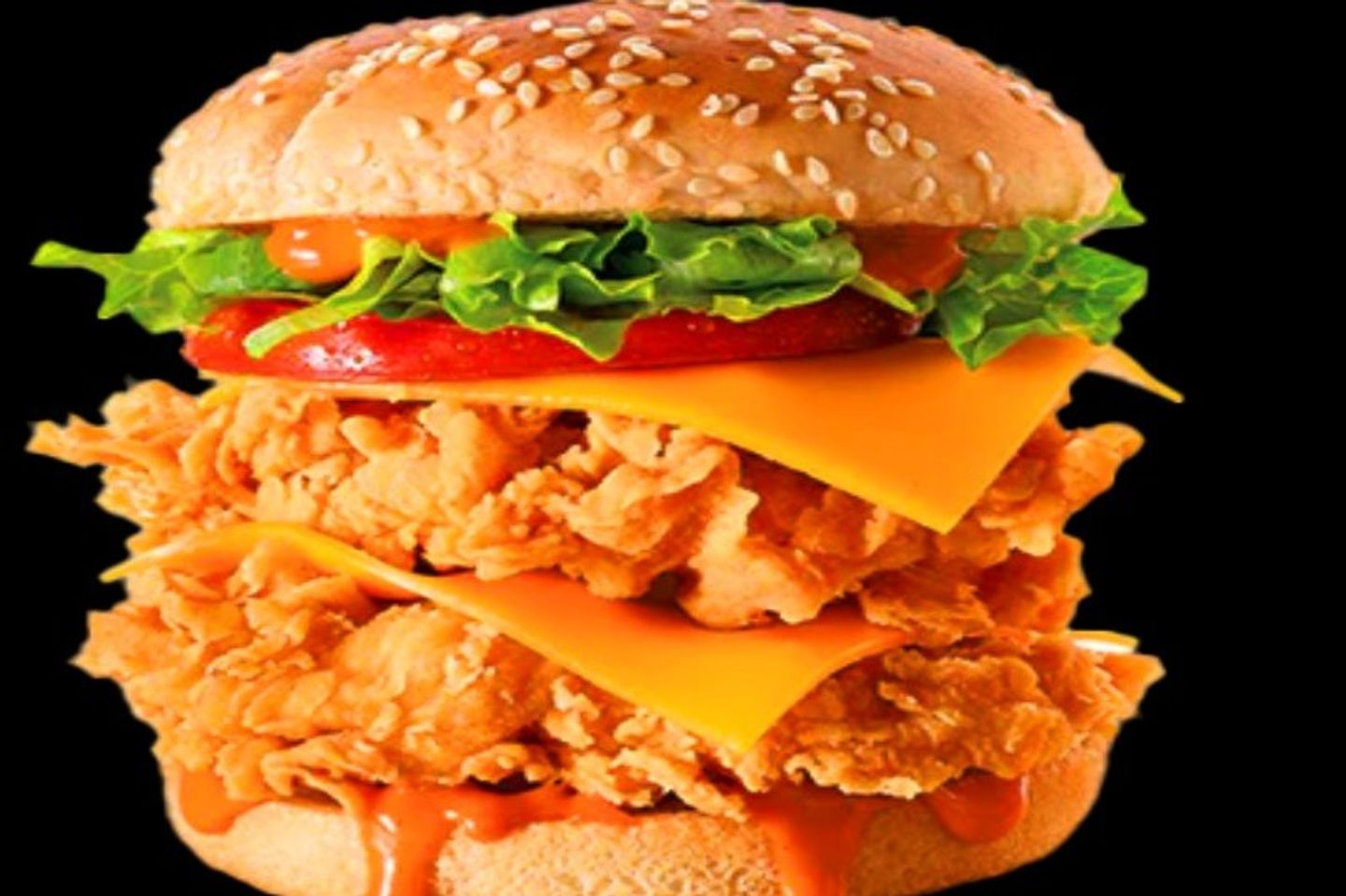 Max Double Crunchy Burger - Add On