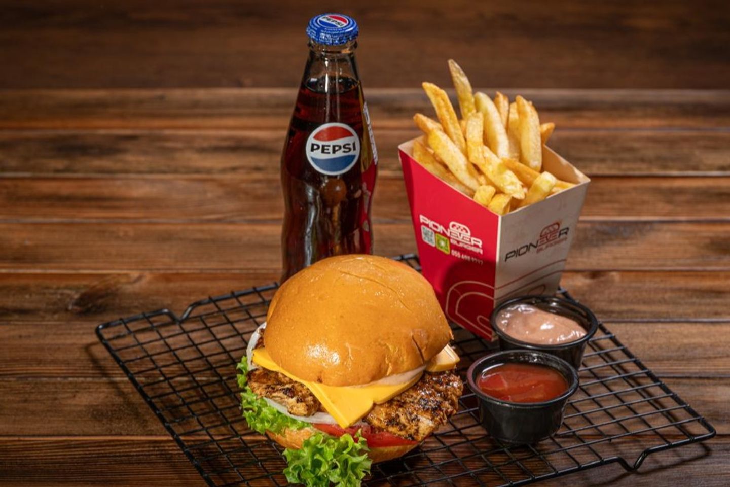 Double Classic Chicken - Meal