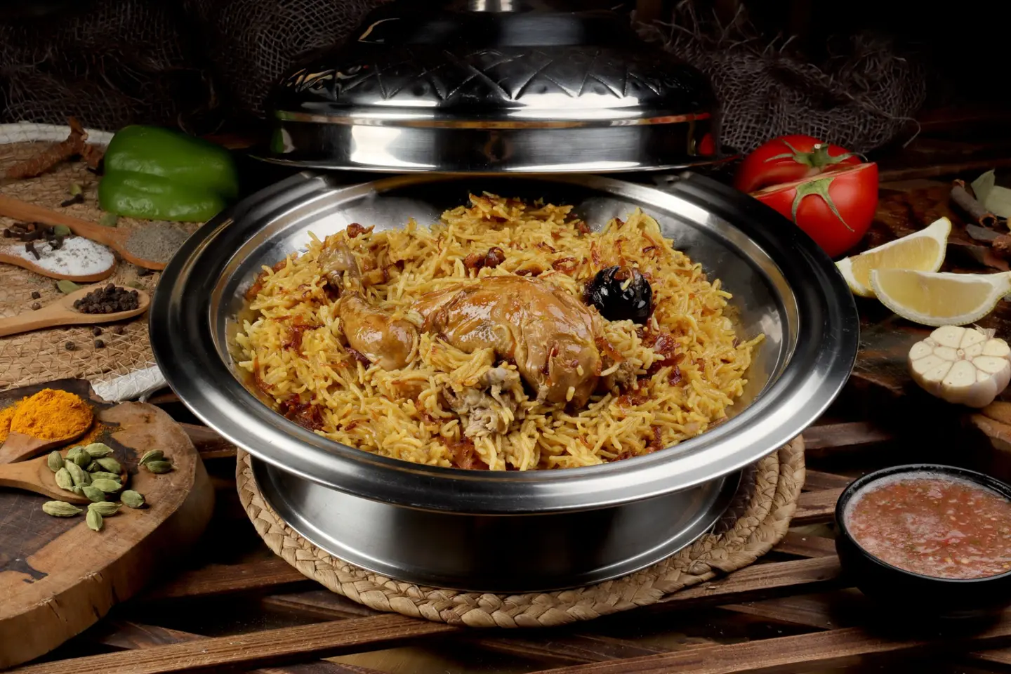 Madghot Al Deerah - Half A Chicken