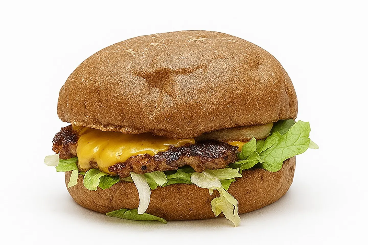 Classic Burger On Brown Bread - Regular