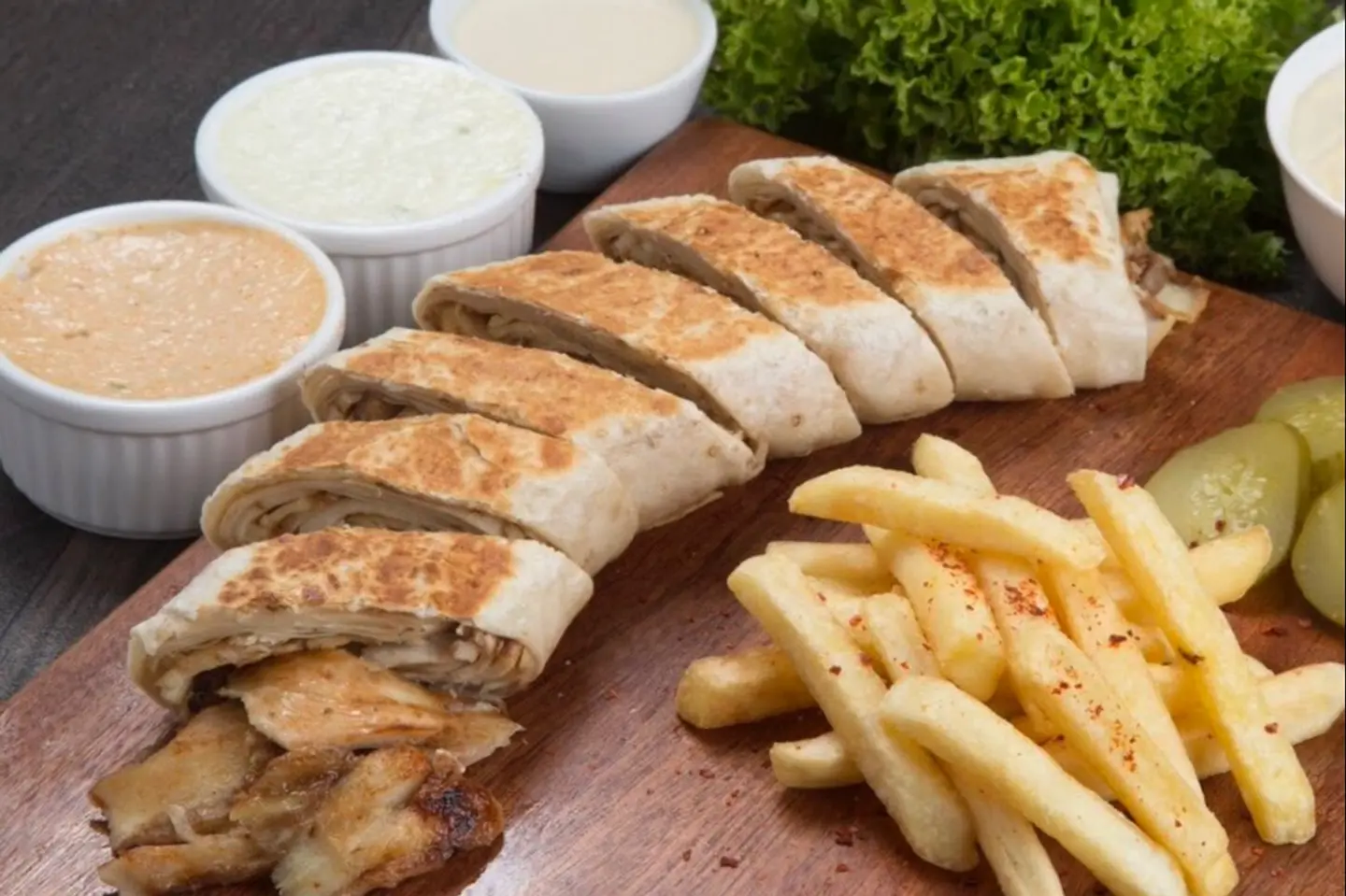 Small Arabic Platter - Without Cheese