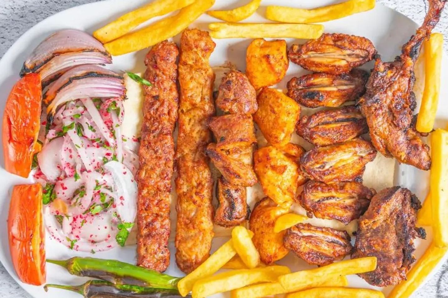 مشكل مشاوي دجاج - وسط