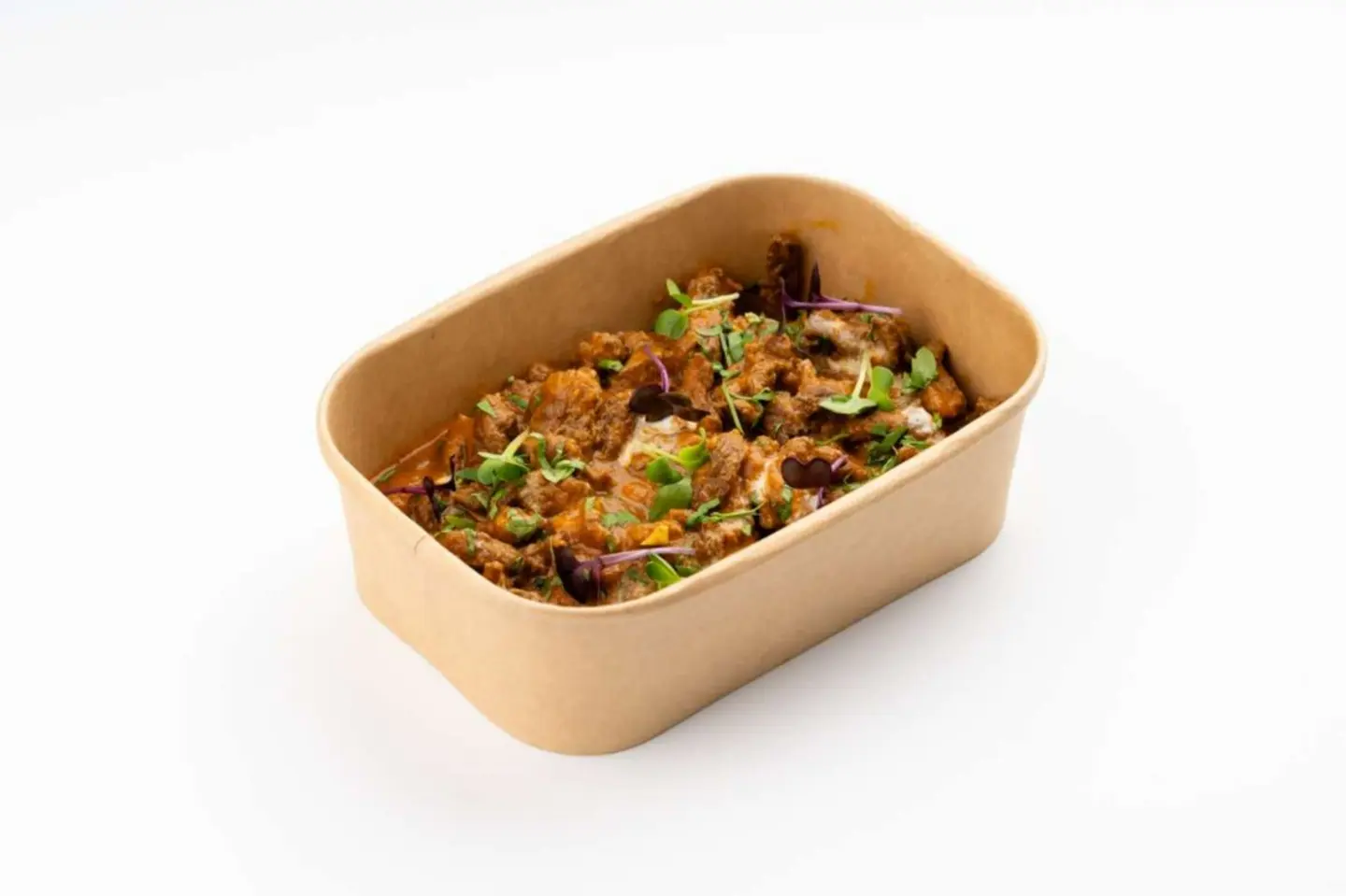 Curry Beef - 100 Grams Of Rice And Protein