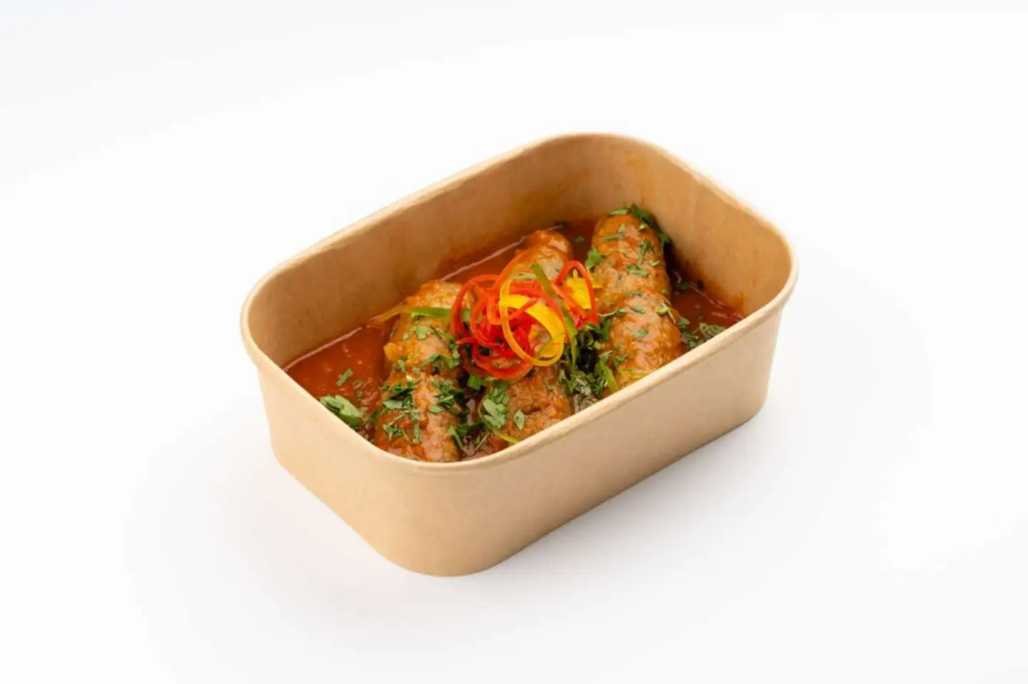 Kofta With Tomato Sauce - 100 Grams Of Rice And Protein