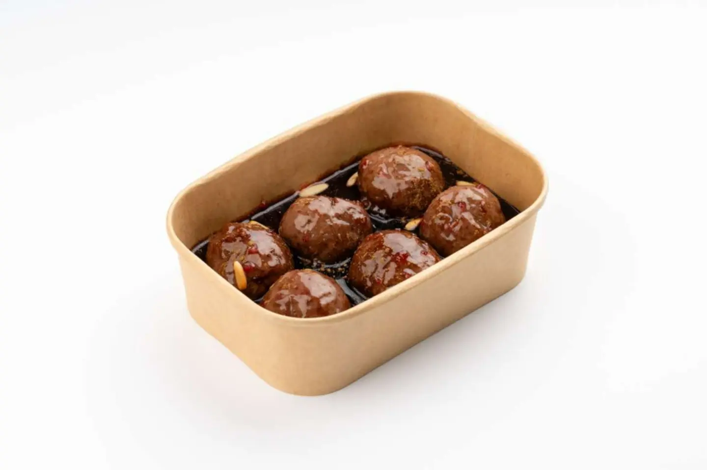 Cherry Meatballs - 100 Grams Of Rice And Protein