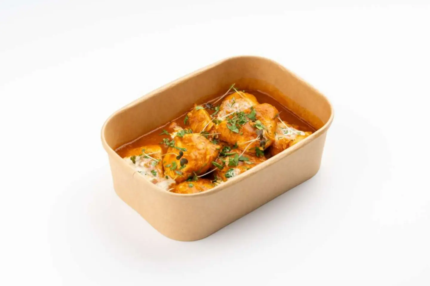 Curry Chicken - 100 Grams Of Rice And Protein