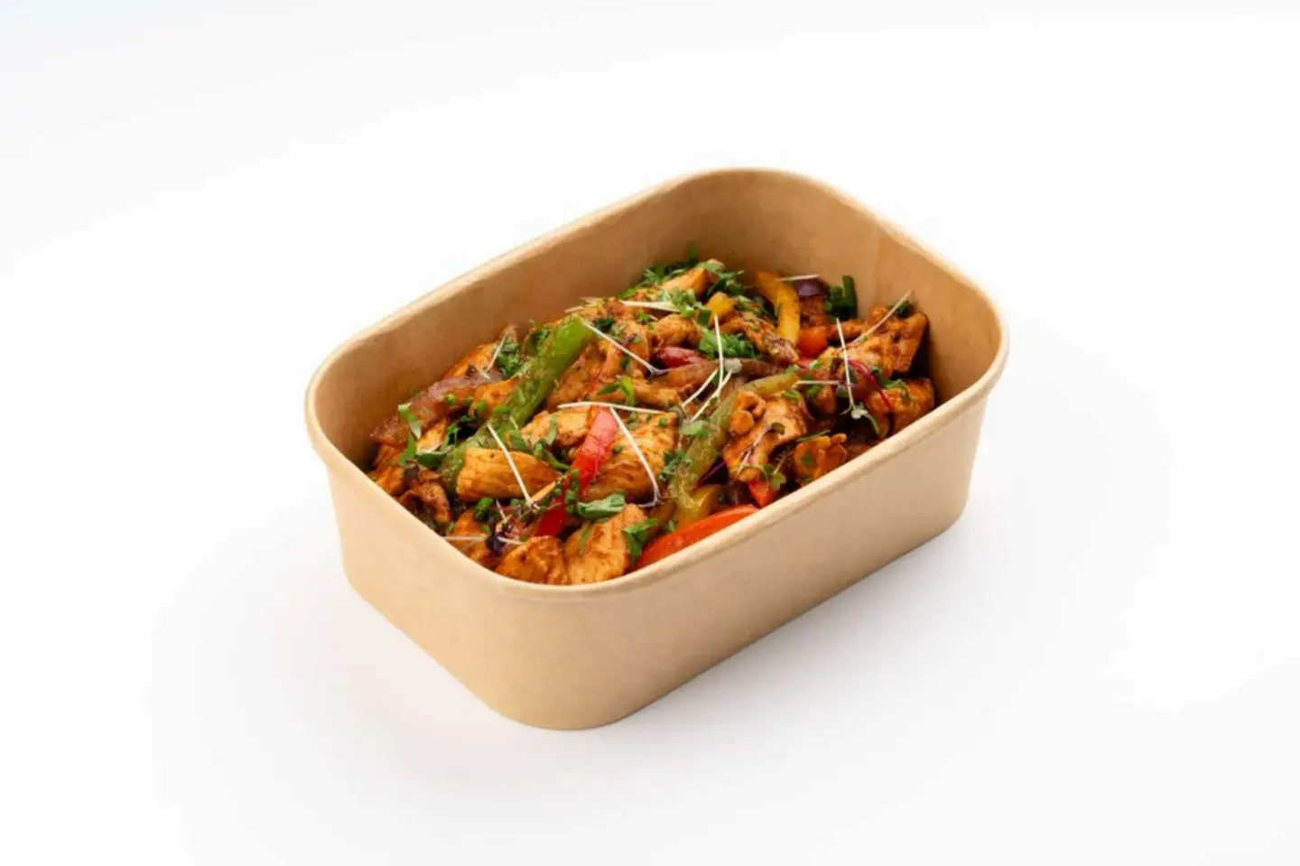 Mexican Style Chicken - 100 Grams Of Rice And Protein