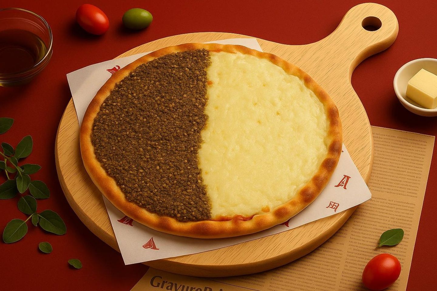 Half And Half - Mashrouh Thin Dough Larger Size