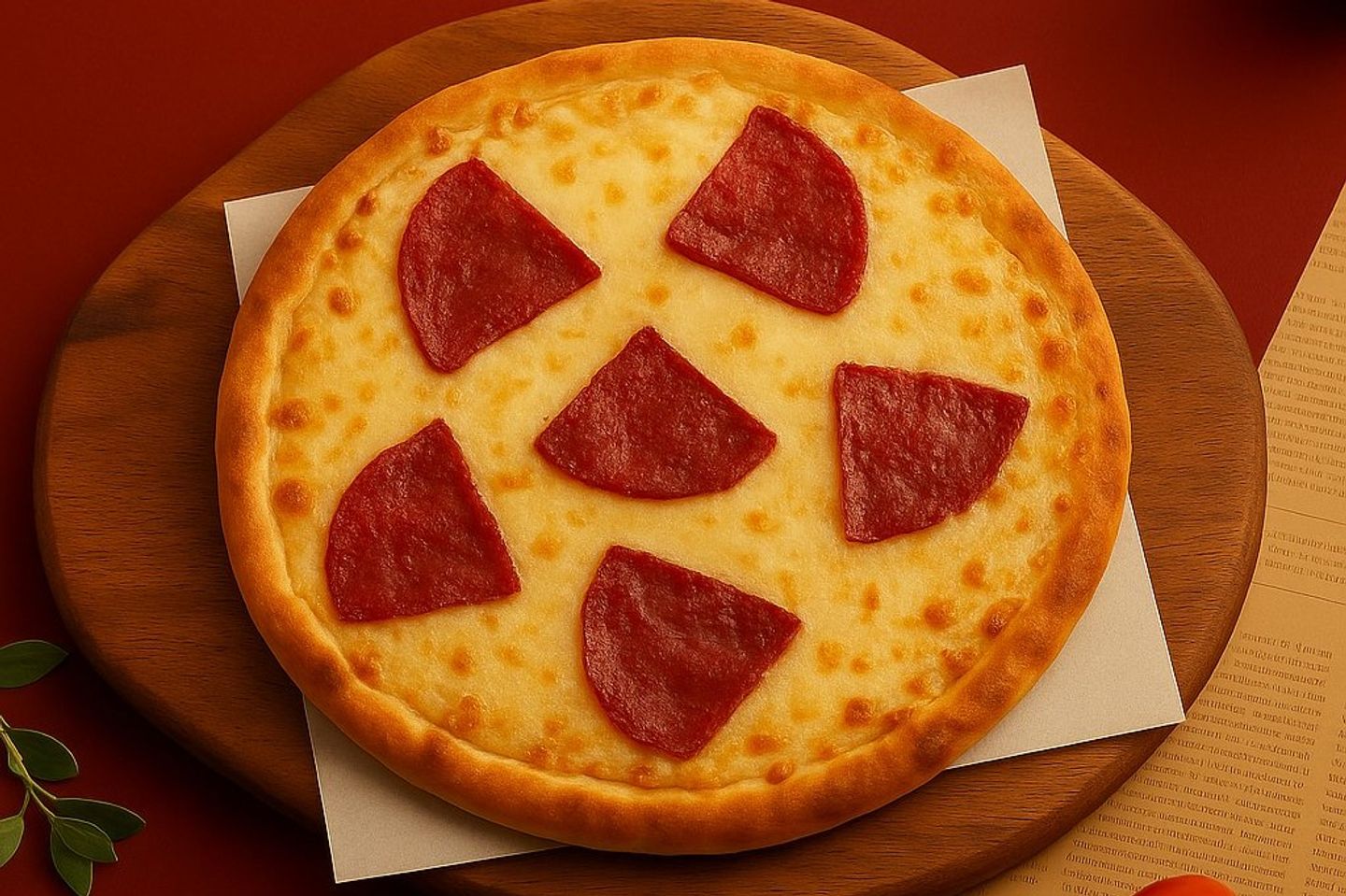 Pastrami With Cheese - Mashrouh Thin Dough Larger Size