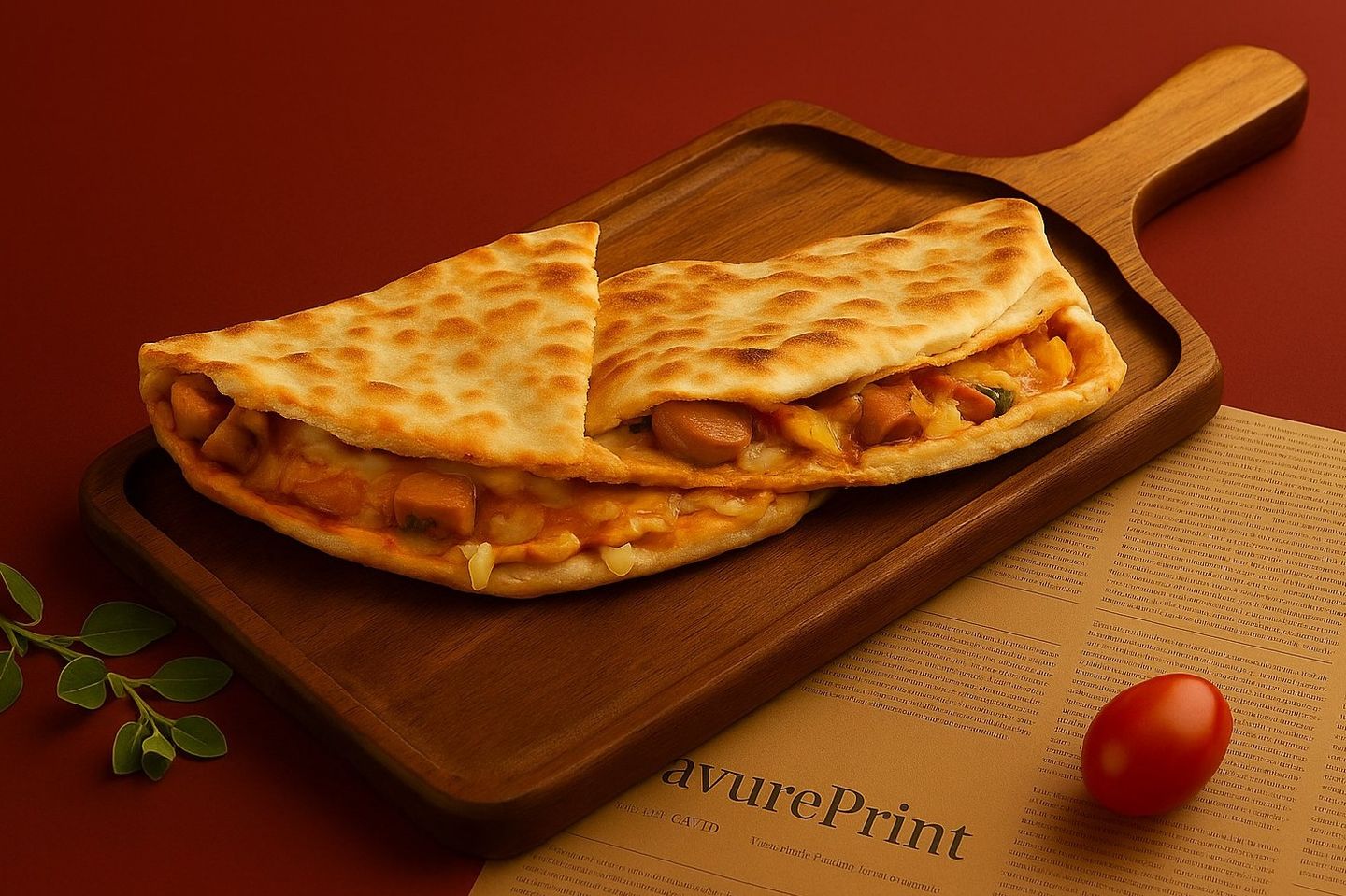 Fajita Cheddar Mix - Mashrouh Thin Dough Larger Size