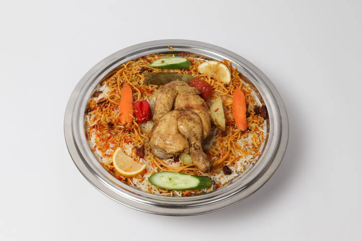 دجاج مدفون - نص حبة دجاج