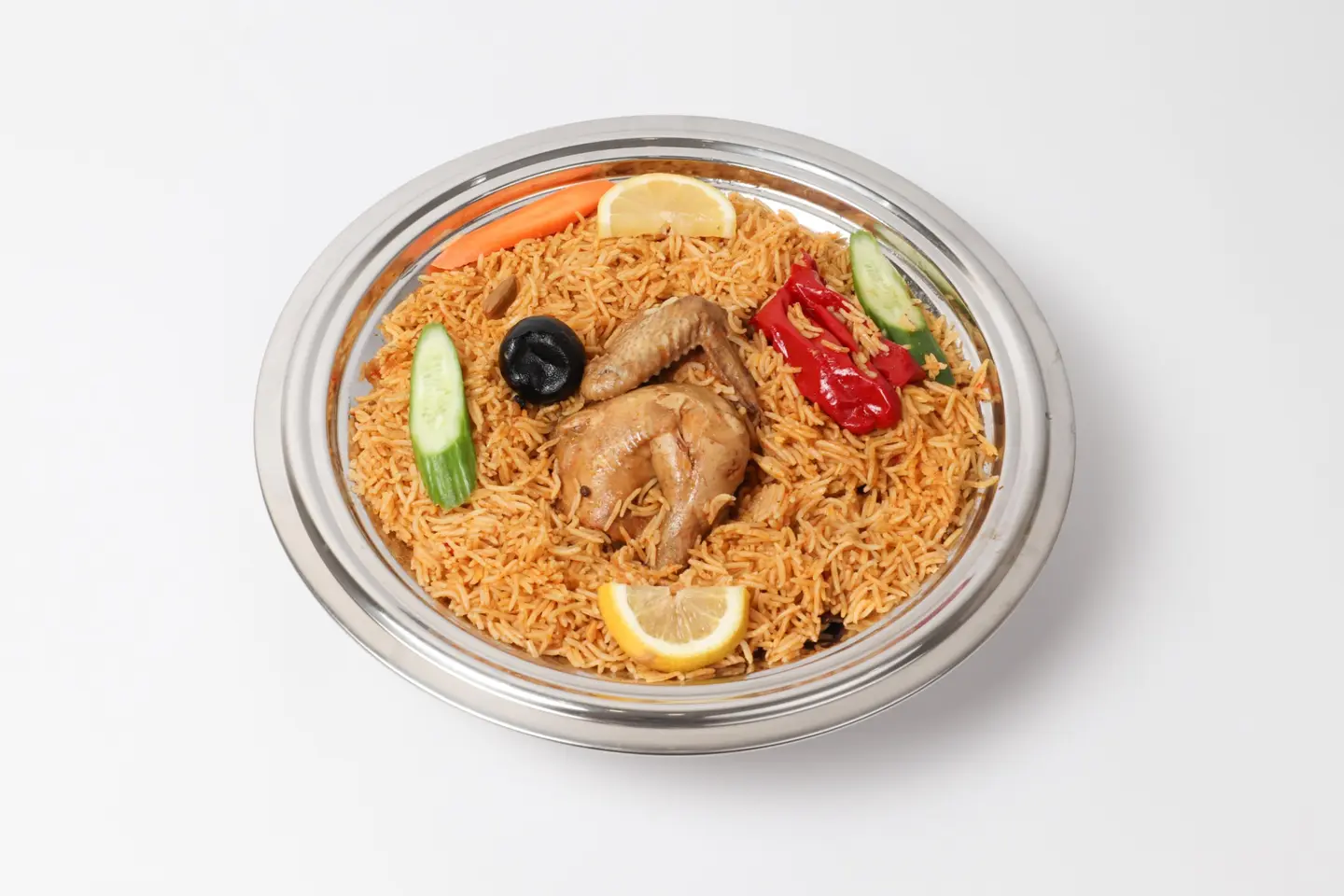 دجاج مضغوط - نص حبة دجاج