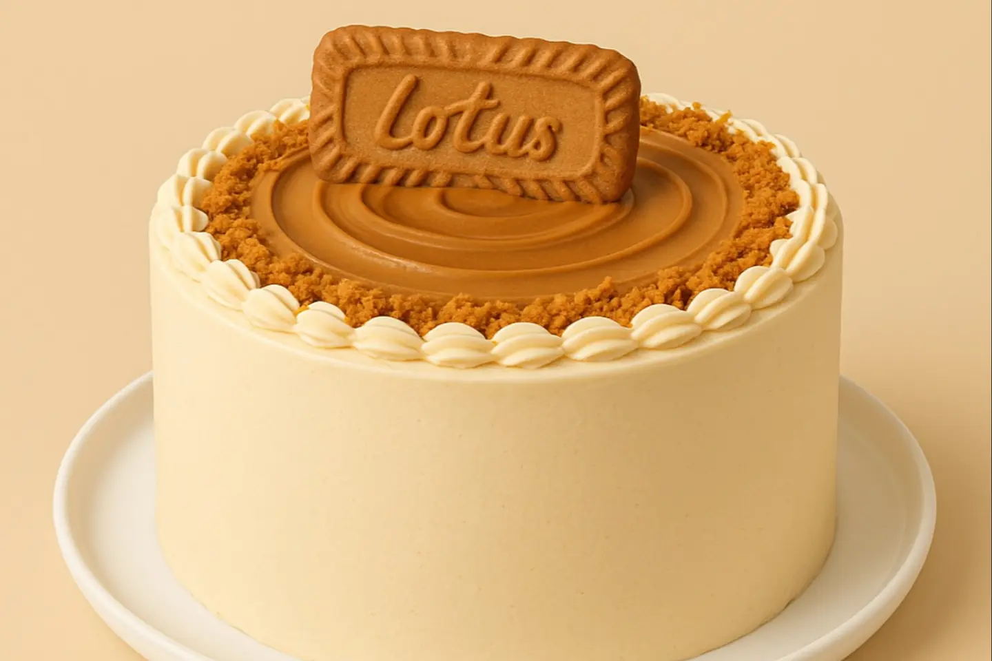 Classic Lotus Cake - Medium