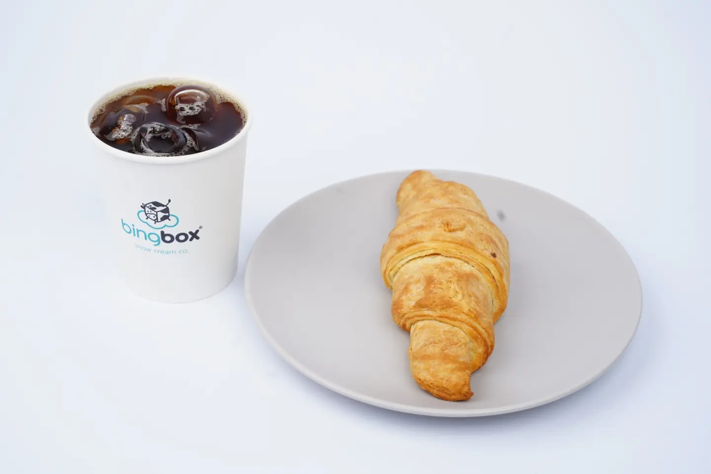 Croissant With Todays Coffee Bar Or Hot - Croissant With Todays Coffee Bar Or Hot