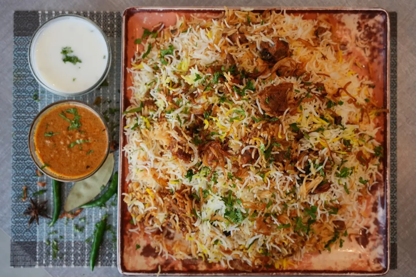 Mutton Dum Biryani - Regular