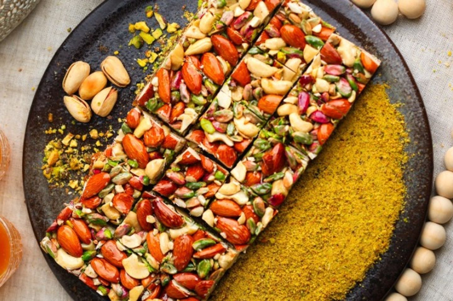 Kunafah With Nuts - Half A Kilo