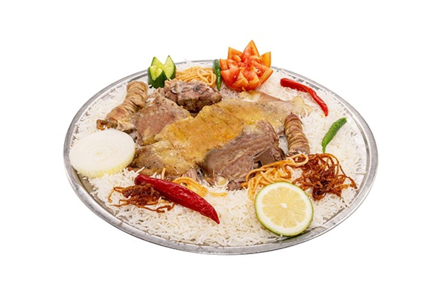 نفر لحم حنيذ - ارز مندي